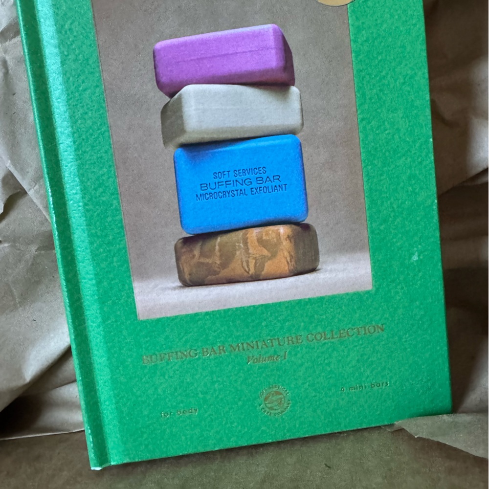 NWT Soft Services Buffing Bar Miniature Body Gift Set: Volume 1